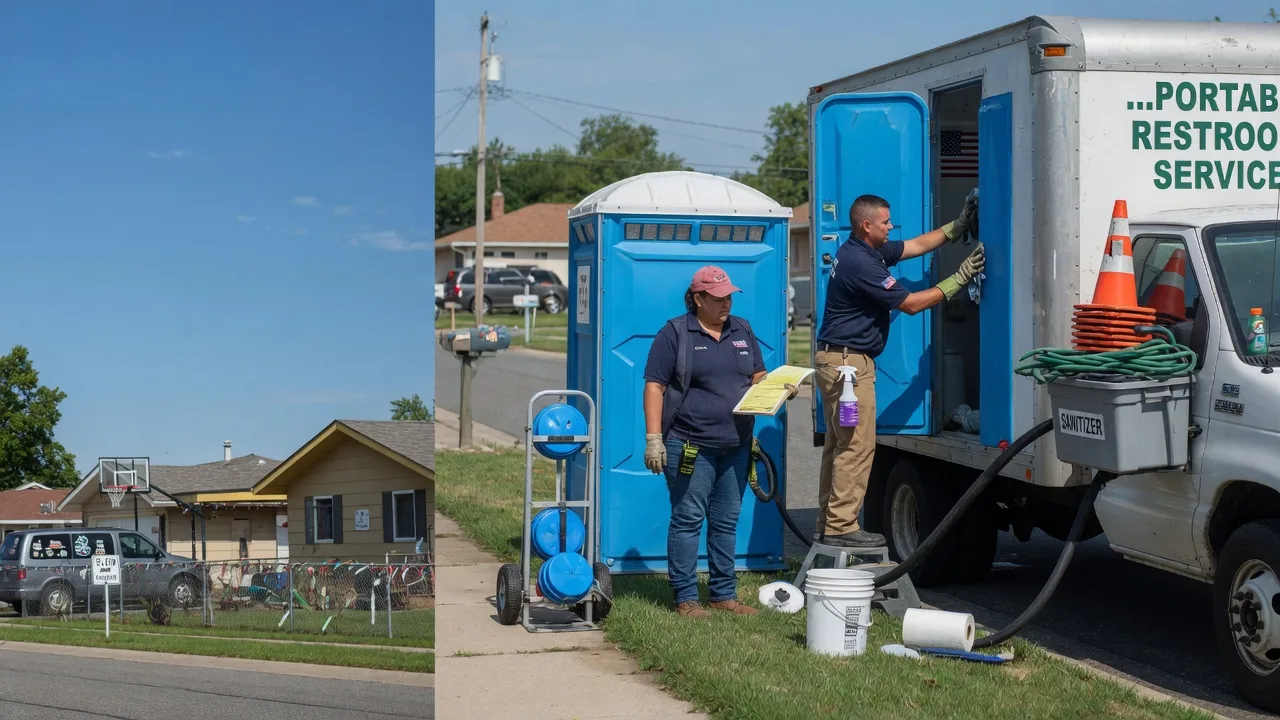 Portable Toilet Rental in Lena, IL near me
